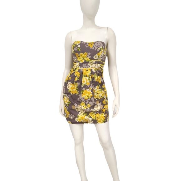 Trixxi Strapless Summer Dress size 3 - Picture 5 of 10